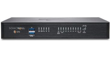 SonicWall TZ570 Secure Upgrade Plus Essential Edition 2 Year Network Security Firewall (2-SSC-5662)
