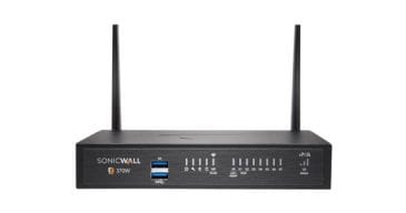 SonicWall TZ370 Wireless-ac Intl Totalsecure Essential Edition 1 Year Network Security Firewall (2-SSC-6828)