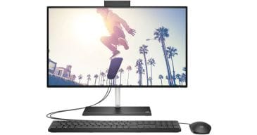 HP 24-CB1022NH Intel Core i5-1235G7 12th Gen 8GB RAM, 256GB SSD 23.8" FHD Intel Iris Xe Graphics DOS All-in-One Desktop (6P0E4EA)