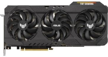ASUS GeForce RTX 3090 TUF Gaming OC Edition 24GB GDDR6X Graphics Card (90YV0FD1-M0NM00)