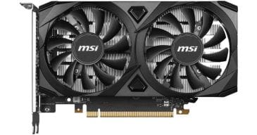 MSI GeForce RTX 3050 Ventus 2X OC 6GB GDDR6 Graphics Card (912-V812-016)