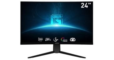 MSI G2422C 24" FHD VA 180Hz Curved Gaming Monitor (9S6-3BB31H-020)