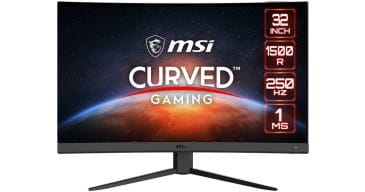 MSI G32C4X 32" FHD VA 250Hz Curved Gaming Monitor (9S6-3DA61T-043)