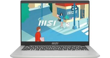 MSI Modern 14 C13M 13th Gen i5-1335U 8GB RAM 512GB SSD Intel Iris Xe Graphics 14" FHD IPS Win11 Home Laptop (9S7-14J111-433)