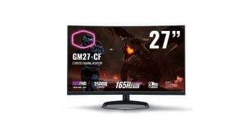 Cooler Master Curved GM27-CF 27" FHD VA 165Hz Gaming Monitor (CMI-GM27-CF-UK)
