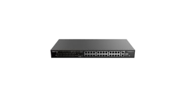 Ruijie RG-ES126S-LP V2 24-Port with 2-Port Gigabit Rackmount PoE Switch