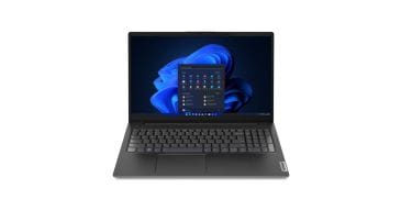 Lenovo V15 G3 IAP Laptop 12th Gen intel Core i3-1215U 8GB DDR4-3200 256GB SSD Storage 15.6 Full HD SHD Intel UHD Graphics Operating System Dos Black English Keyboard