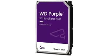 Western Digital Purple 6TB 3.5" Surveillance Internal Hard Drive (WD64PURZ)
