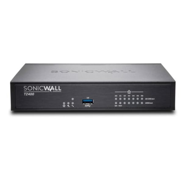 SonicWall TZ400 Total Secure Advanced Edition 1 Year Network Security Firewall (1-ssc-1705) main product photo
