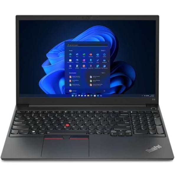 Lenovo ThinkPad E15 12th Gen i5-1235U 8GB RAM 512GB SSD Intel Iris Xe Graphics 15.6" FHD IPS Win11 Pro Laptop (21E6000QGR) main product photo