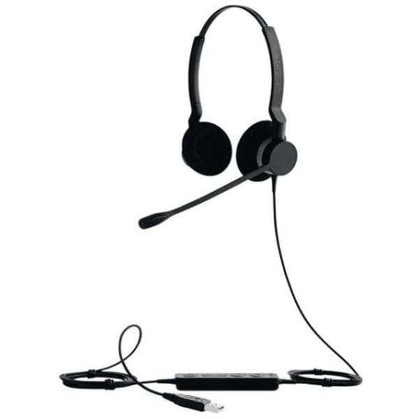 Jabra BIZ 2300 QD Duo NC Wideband Headset (2389-820-109) main product photo
