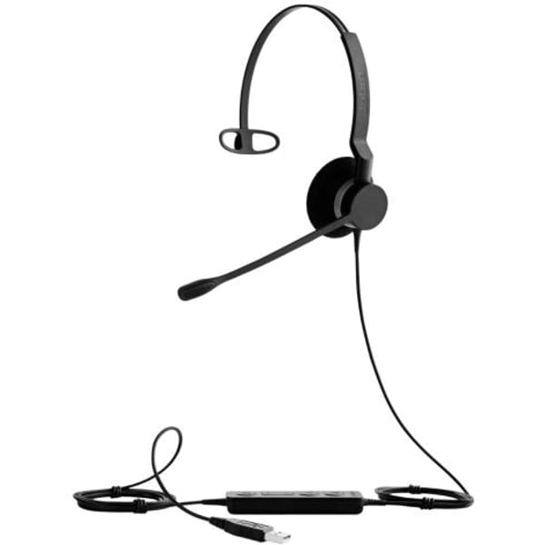 Jabra BIZ 2300 USB MS Mono Wired Headset (2393-823-109) main product photo