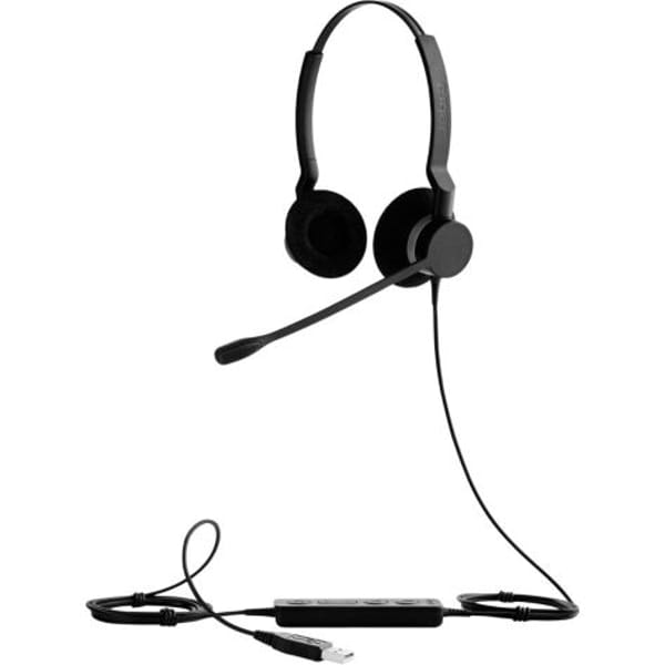 Jabra BIZ 2300 USB MS Duo Wired Headset (2399-823-109) main product photo