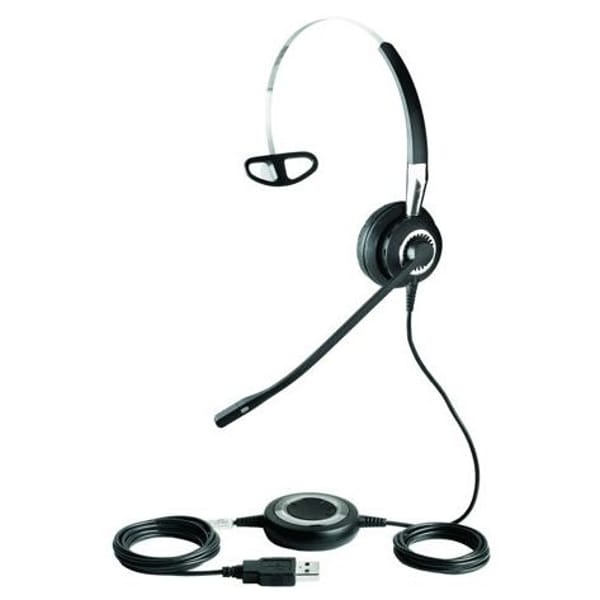 Jabra Biz 2400 II 3-in-1 Mono NC Headset (2486-825-209) main product photo