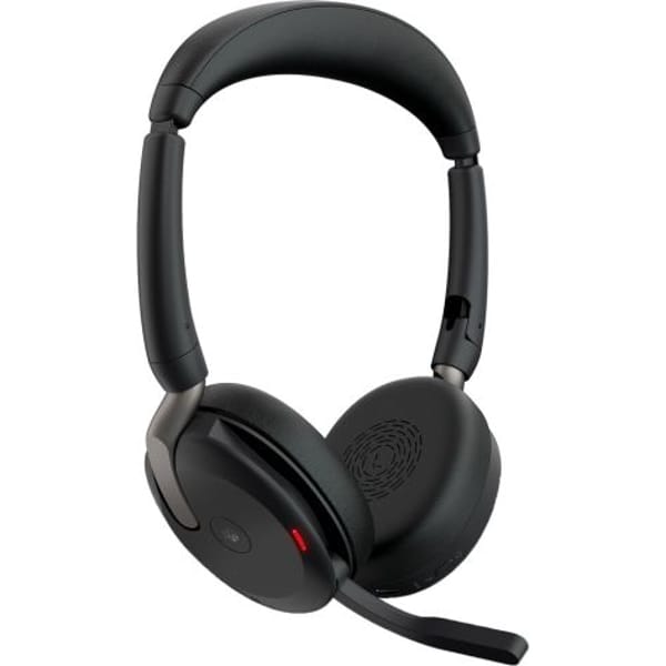 Jabra Evolve2 65 Flex Link380A MS Stereo Headset with Wireless Charger (26699-999-989) main product photo