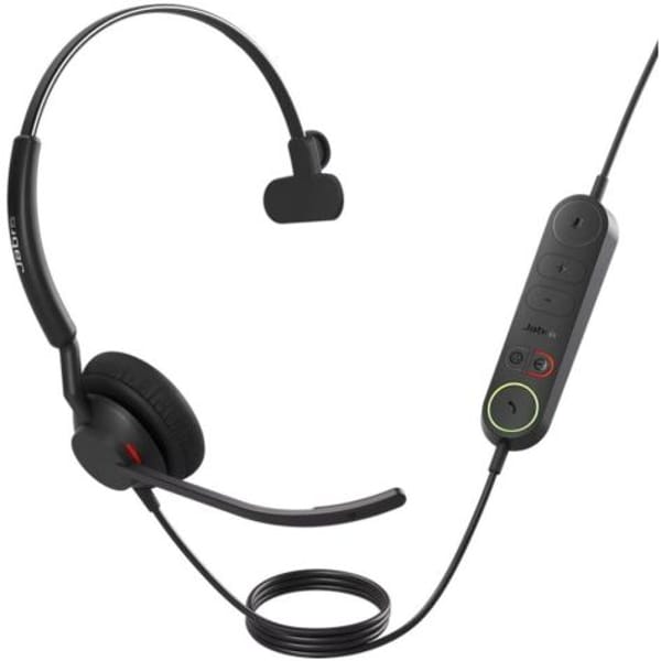 Jabra Engage 40 Inline Link USB-A UC Mono Wired Headset (4093-419-279) main product photo