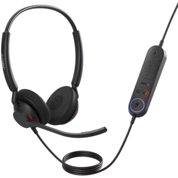 Jabra Engage 40 Inline Link USB-A MS Stereo Wired Headset (4099-413-279) main product photo
