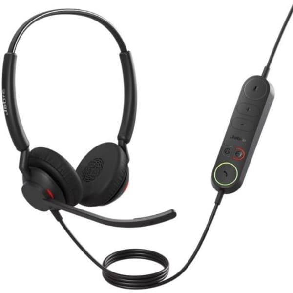 Jabra Engage 40 Inline Link USB-C Stereo Wired Headset (4099-419-299) main product photo