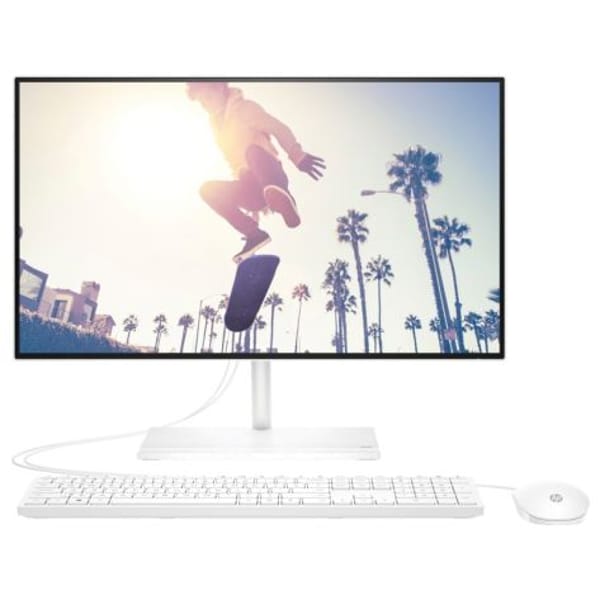 HP 24-CB1023NH Intel Core i5-1235U 12th Gen 8GB RAM, 512GB SSD 23.8" FHD Touch Screen FreeDOS All-in-One Desktop (6V337EA) main product photo
