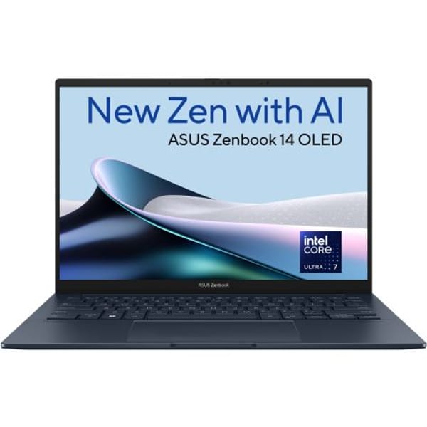 Asus Zenbook 14 UX3405MA-OLEDU7B Core Ultra 7-155H 16GB RAM 1TB SSD Intel Arc Graphics 14" OLED 2.8K Touch Win11 Home Laptop (90NB11R3-M00JE0) main product photo