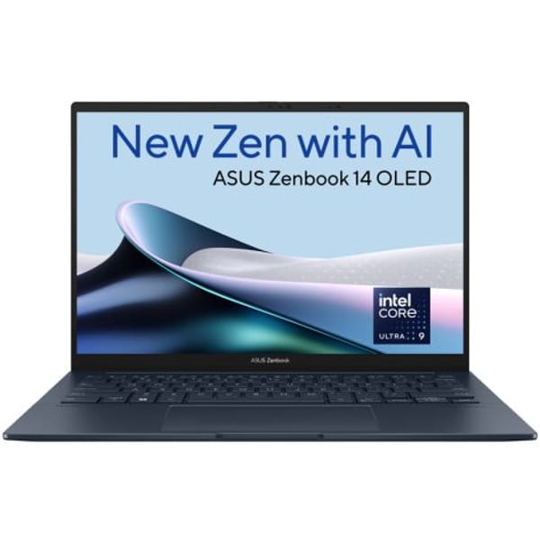 Asus Zenbook 14 UX3405MA-OLED9W Core Ultra 9-185H 16GB RAM 1TB SSD Intel Arc Graphics 14" OLED 3K Touch 120Hz Win11 Home Laptop (90NB11R3-M00W40) main product photo