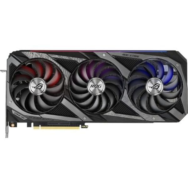 ASUS Rog Strix GeForce RTX 3080 Gaming OC 12GB GDDR6X LHR Graphics Card (90YV0FAC-M0NM00) main product photo