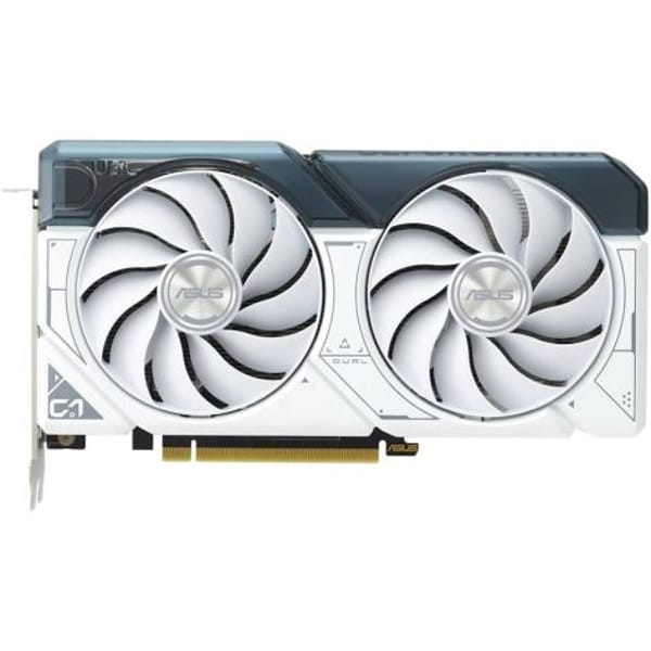 ASUS Dual GeForce RTX 4060 White OC 8GB GDDR6 Graphics Card (90YV0JC2-M0NA00) main product photo