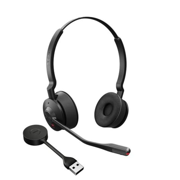 Jabra Engage 55 USB-A UC Stereo Wireless Headset (9559-410-111) main product photo