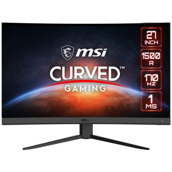 MSI G27CQ4 E2 27" WQHD VA 170Hz Curved Gaming Monitor (9S6-3CB01T-050) main product photo