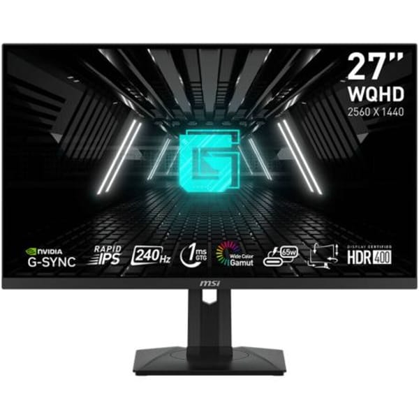 MSI G274QPX 27" WQHD IPS 240Hz Gaming Monitor (9S6-3CC29H-079) main product photo