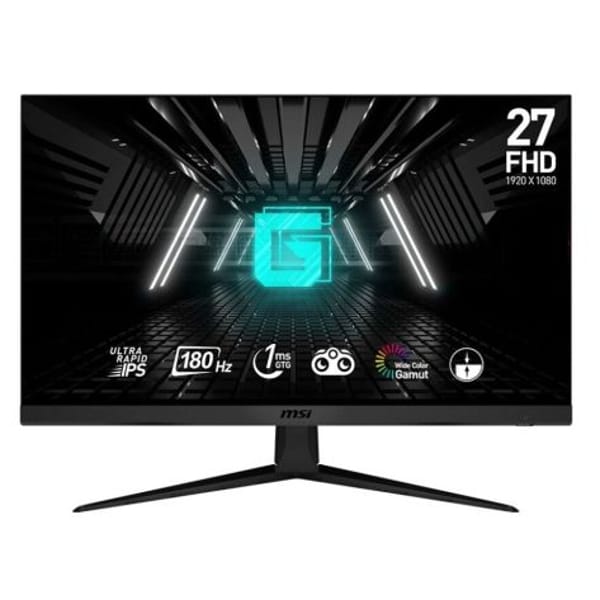 MSI G2712F 27" FHD IPS 180Hz Flat Gaming Monitor (9S6-3CD61T-007) main product photo