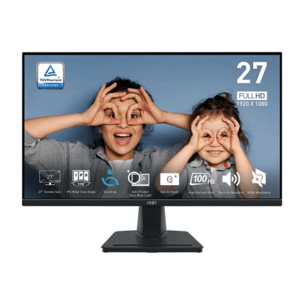 MSI Pro MP275Q 27" WQHD IPS 100Hz Monitor (9S6-3PC3CM-034) main product photo