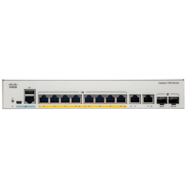 Cisco Catalyst C1000-8P-2G-L Switch main product photo