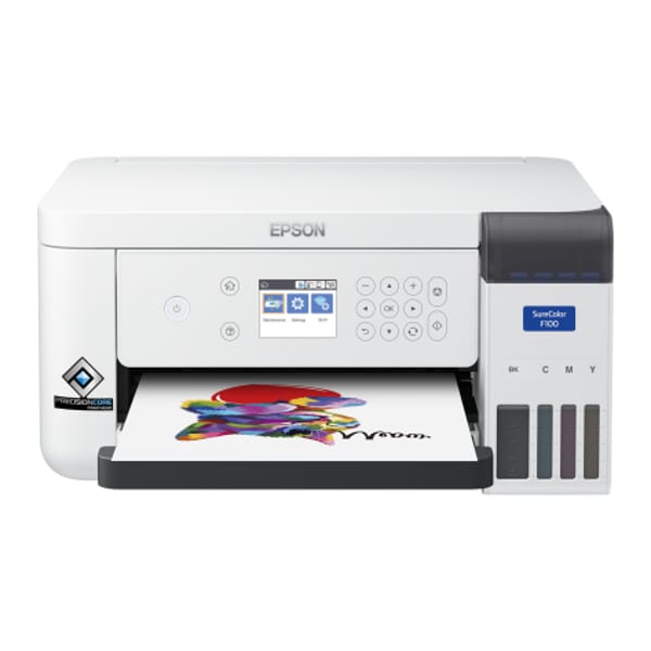 Epson SureColor SC-F100 Dye Sublimation A4 Printer (C11CJ80301) main product photo