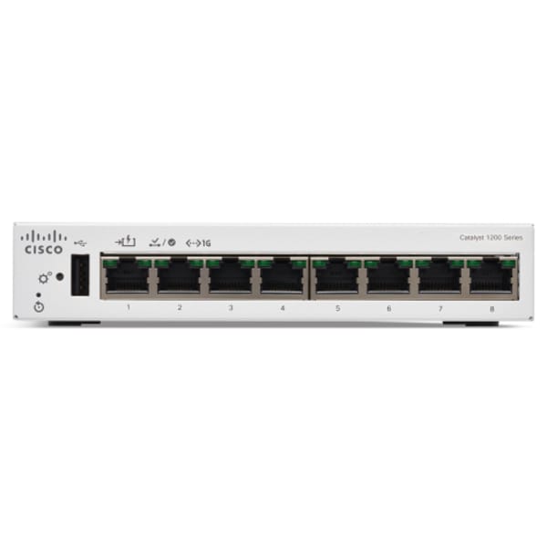 Cisco Catalyst C1200-8T-D Switch main product photo