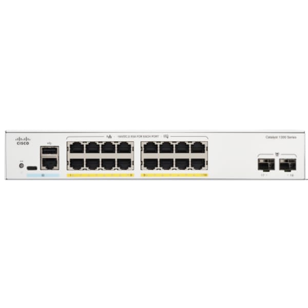 Cisco Catalyst C1300-16P-2G Switch main product photo