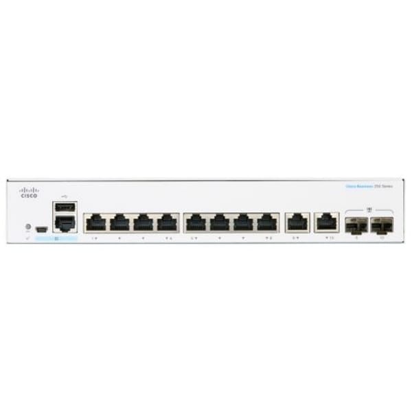 Cisco SB CBS250-8T-E-2G Switch main product photo