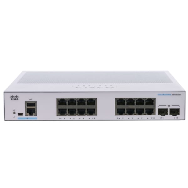 Cisco SB CBS350-16T-2G Switch main product photo
