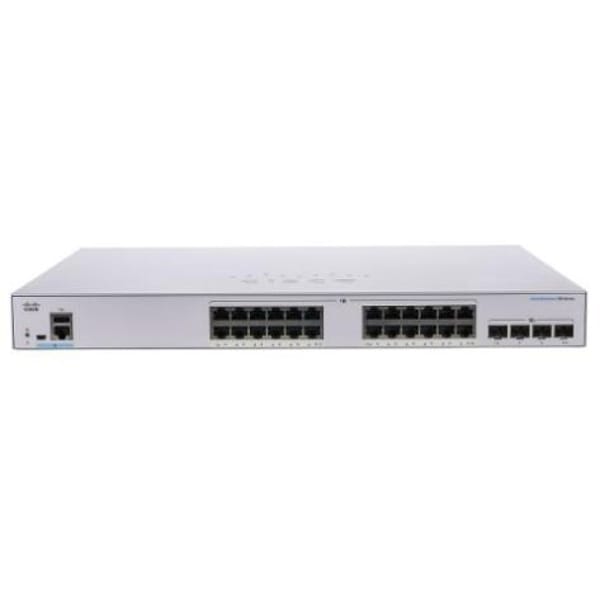 Cisco CBS350-24P-4G-EU Switch main product photo