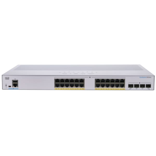 Cisco SB CBS350-24P-4X Switch main product photo