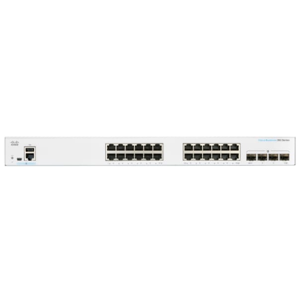 Cisco SB CBS350-24T-4G Switch main product photo