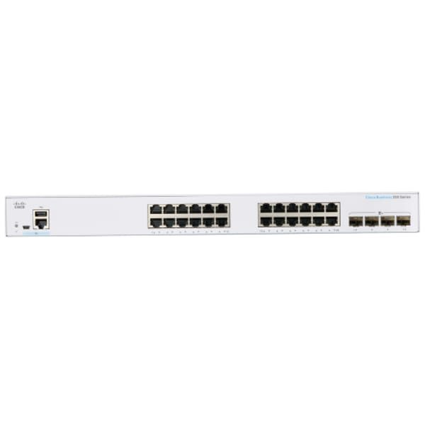 Cisco SB CBS350-24T-4X Switch main product photo