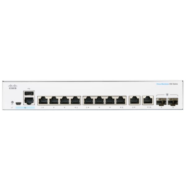 Cisco CBS350-8FP-E-2G Switch main product photo