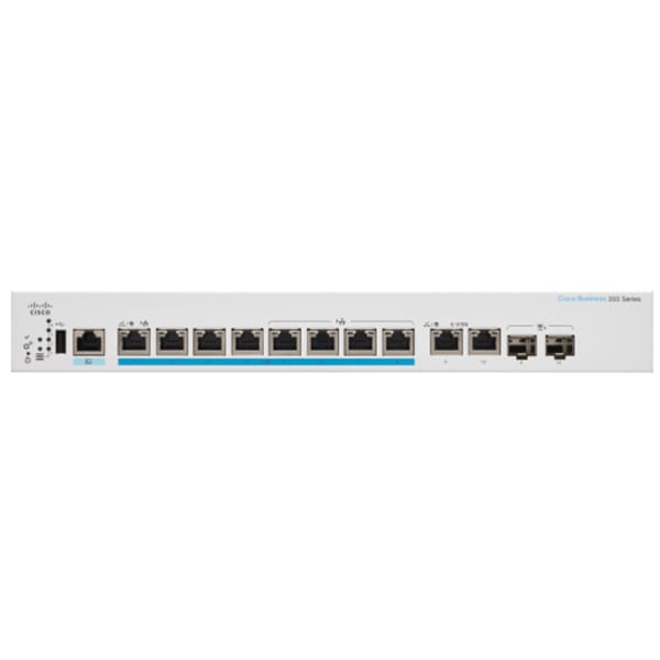 Cisco SB CBS350-8MP-2X Switch main product photo