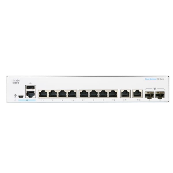 Cisco SB CBS350-8T-E-2G Switch main product photo