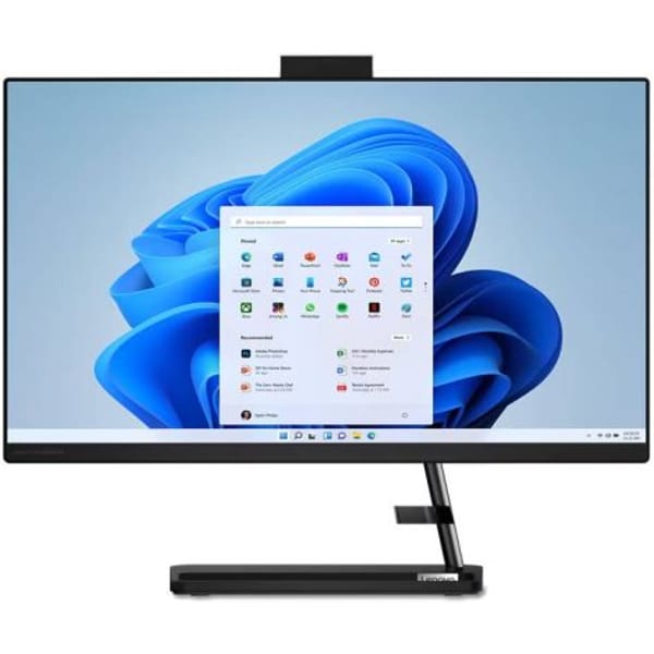 Lenovo 12th Gen Intel Core i5-12450H 2.0 GHZ 8GB, 512GB SSD 2GB NVIDIA GeForce MX550 23.8" FHD Touch Windows 11 Home All-in-One Desktop (F0GH00VYAX) main product photo