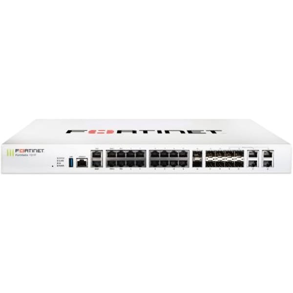 Fortinet FortiGate-101F Firewall Hardware Plus 3 Year FortiCare Premium and FortiGuard UTP (FG-101F-BDL-950-36) main product photo