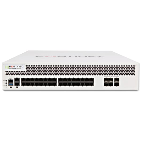Fortinet FortiGate-2000E Firewall Hardware Plus 3 Year FortiCare Premium and FortiGuard UTP (FG-2000E-BDL-950-36) main product photo