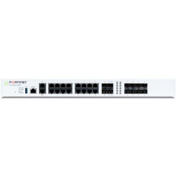 Fortinet FortiGate-201F Firewall Hardware Plus 1 Year FortiCare Premium and FortiGuard UTP (FG-201F-BDL-950-12) main product photo