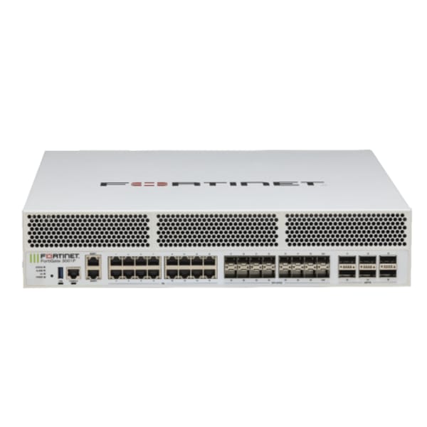 Fortinet FortiGate-3000F Firewall Hardware Plus 5 Year FortiCare Premium and FortiGuard UTP (FG-3000F-BDL-950-60) main product photo